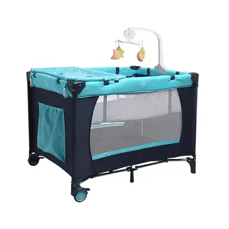 High Quality Multi-Functional Baby Playpen / Bedside Crib Sleeping Crib Side bed