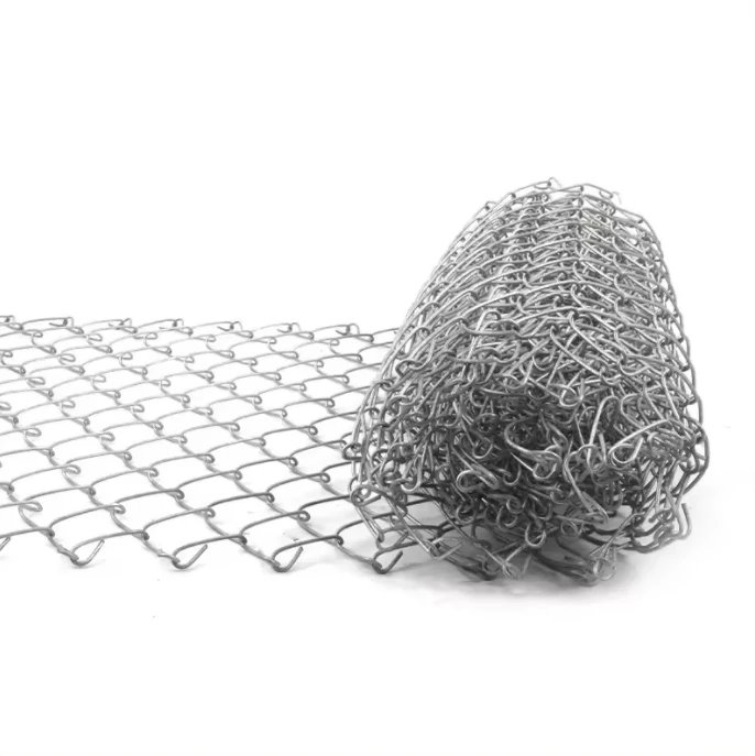 6 Gauge Heavy Duty Chain Link Fencing Galvanized Chain Link Fence Rolls
