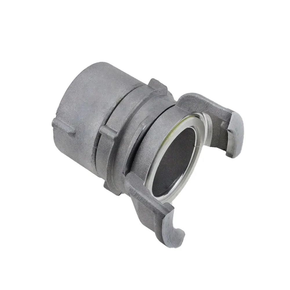 DN50 Aluminium Guillemin Coupling Half Coupling With Locking Ring And Female BSP Thread Symmetric Coupling