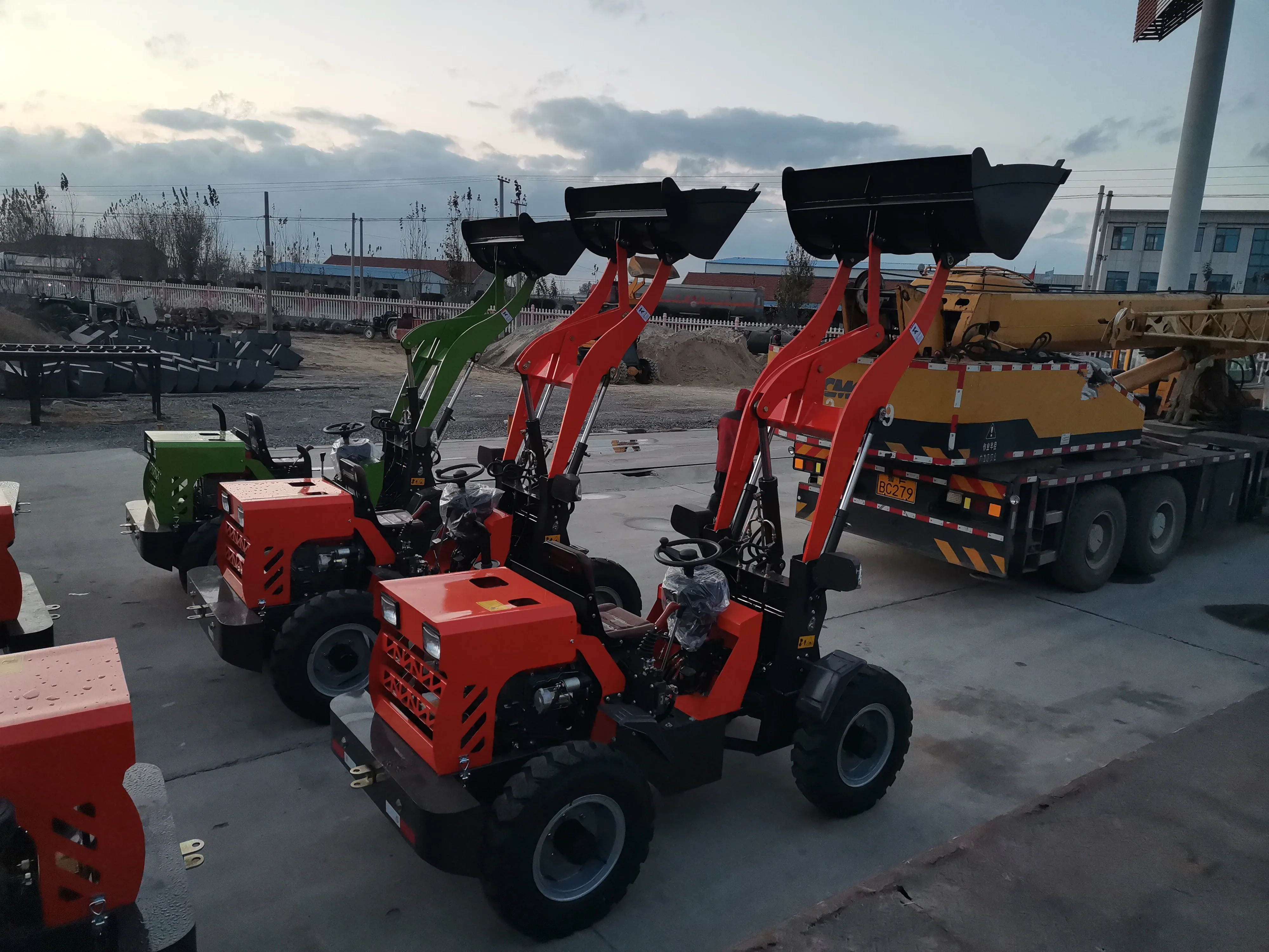 Chinese Small 0.8TON 1.2TON 2TON 3TON Diesel Wheel Loader With  Best Price