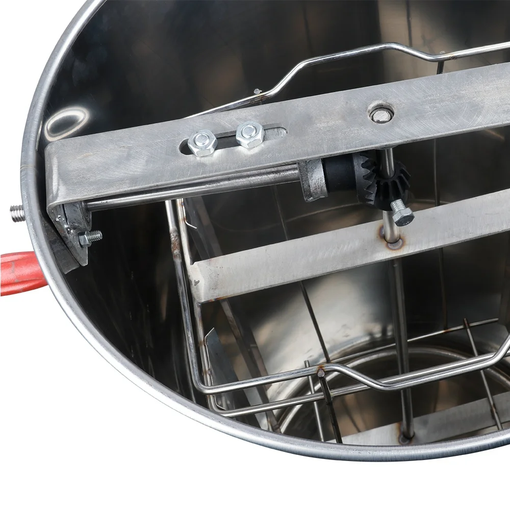 2 frames stainless steel radial honey extractor centrifuge Honey processing machine