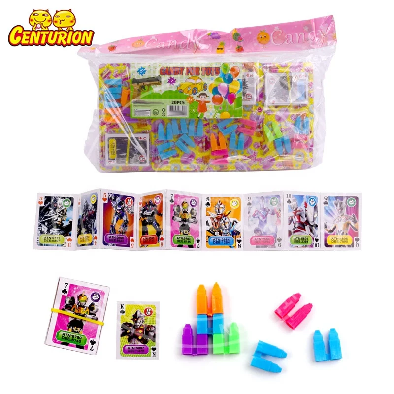 wholesale china cheap  mini plastic creative building blocks and playing cartoon cards toy for kids
