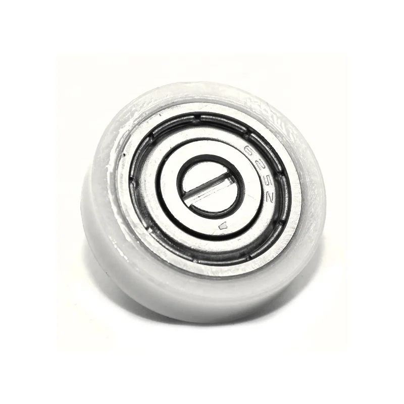 Роликовый шкив для кассовых ящиков DR20 M6x20x5mm роликовый станок терминалов пластиковый крошечный круглый полиуретановый ролик с подшипником