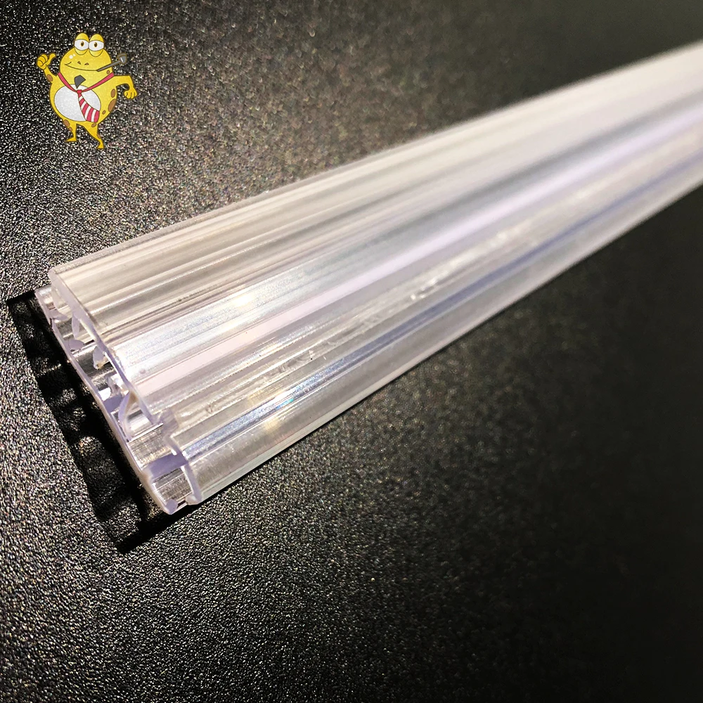 Plastic Super Gripper Sign Holders Transparent Shelf Talkers