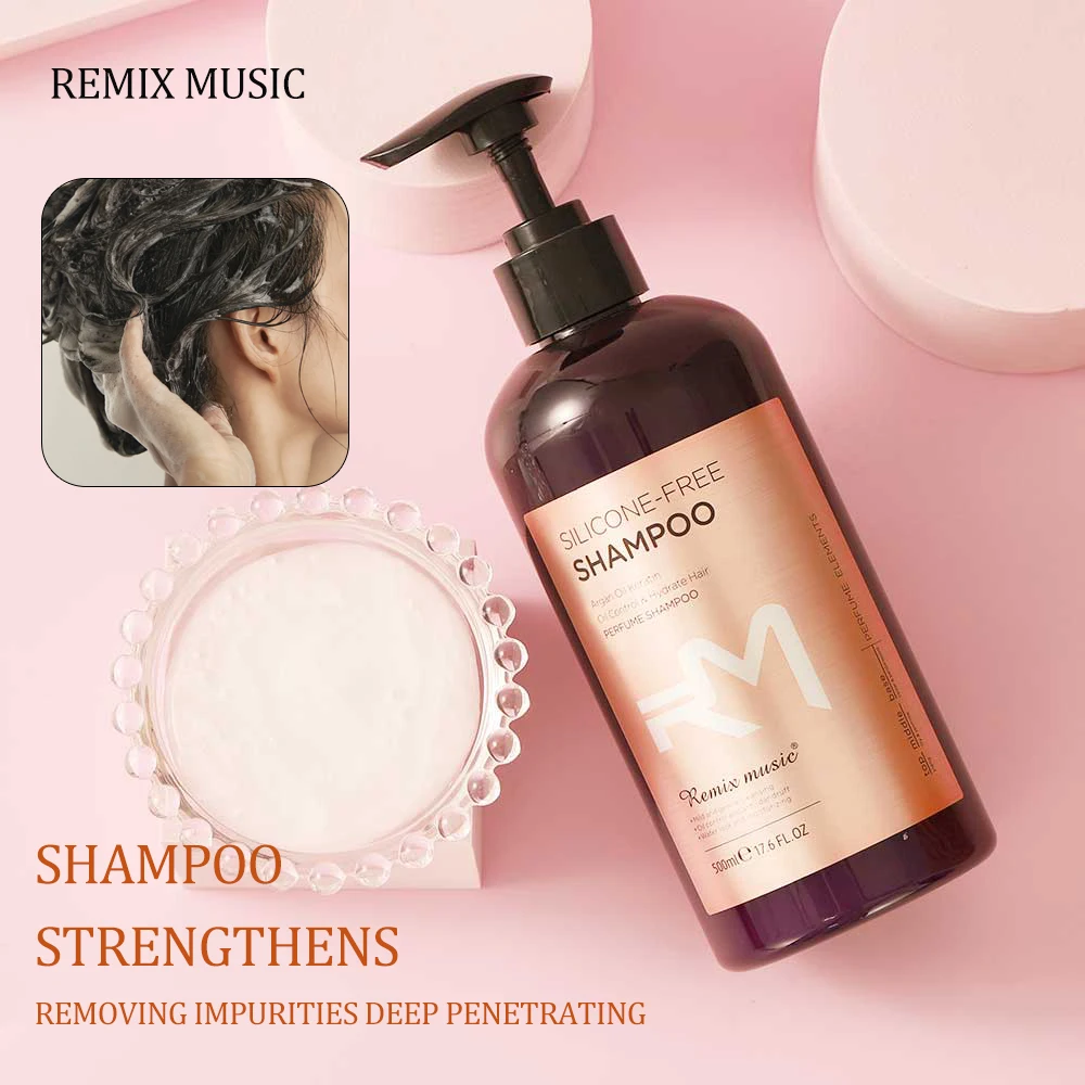 OEM Factory Wholesale 500ML Treatment Shiny Hair Purple Nourishing Argan Organic Care Hydrating Keep Hair Shampoo