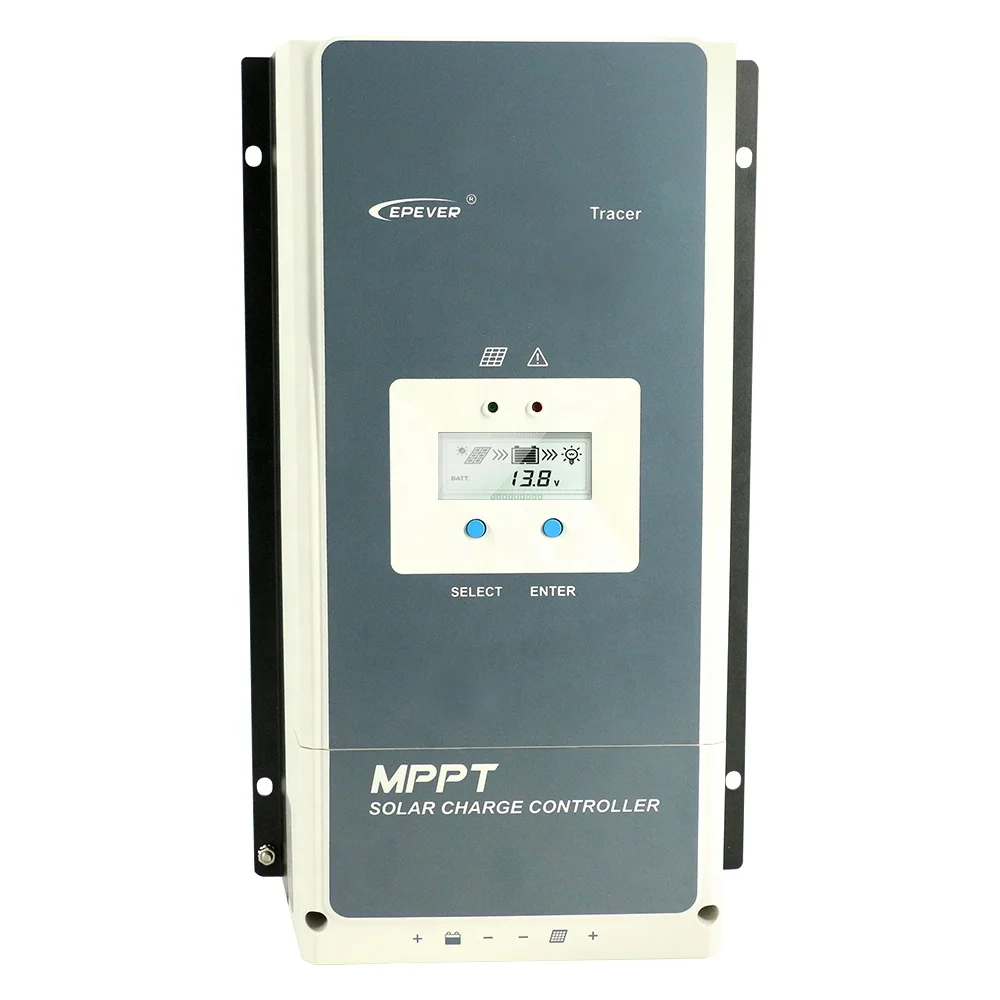 Регулятор солнечной батареи Epever EPesolar 50A 60A 80A 100A 12V 24V 36V 48V с дополнительным Wi-Fi адаптером MPPT контроллер солнечного заряда