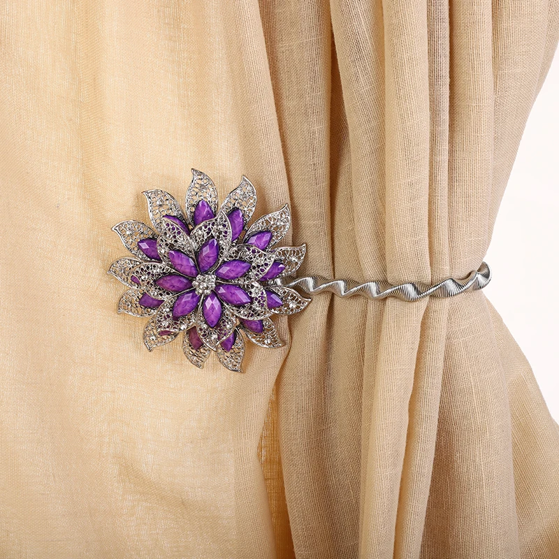 Hot selling product  curtain accessory magnetic curtain buckle window curtain tieback bedroom accessories