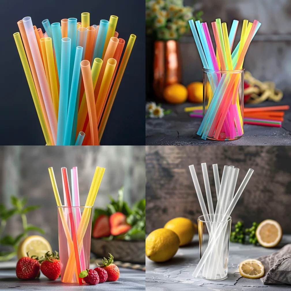 Straws  Packaging Tube Good Quality New Arrivals Water With Lids Bulk Bottle 2024 Black Cocktail  Straw