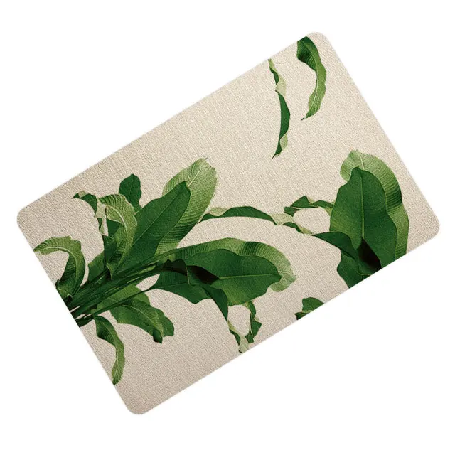 Хорошая цена от производителя, моющийся прочный напольный коврик из экологически чистого натурального каучука с принтом на заказ