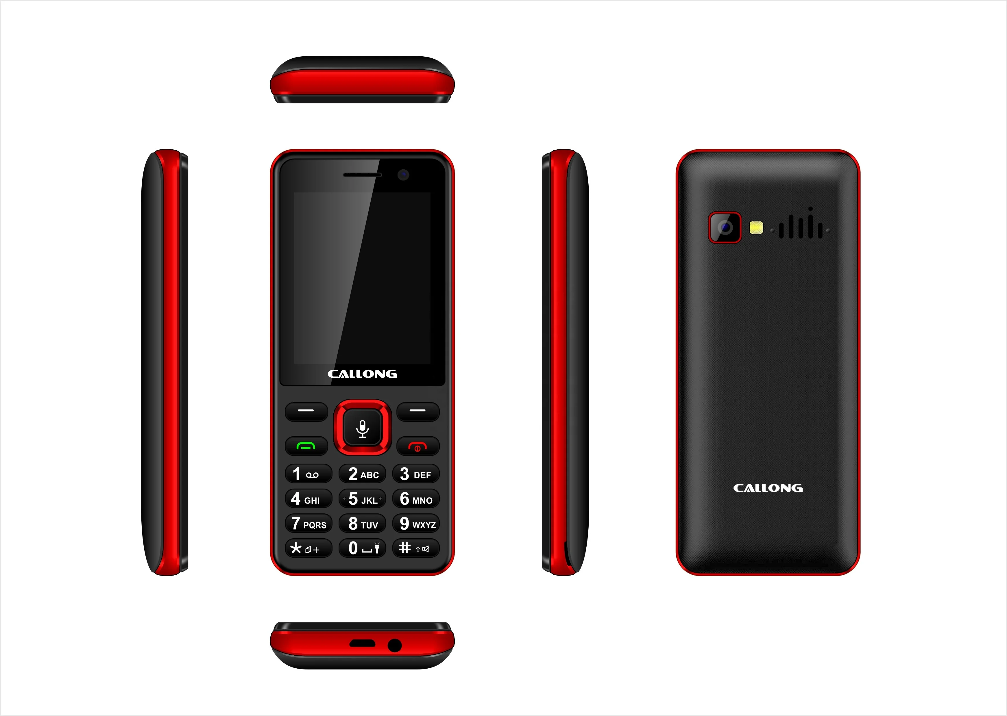 
callong KaiOS Phone Support Whatsapp facebook 3G feature smart mobile phone 