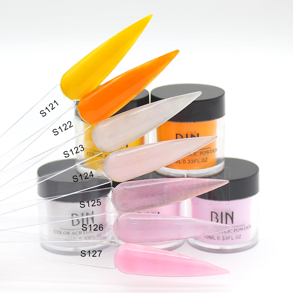 BIN good quality 120 colors nail supplies Ombre acrylic powder dipping powder
