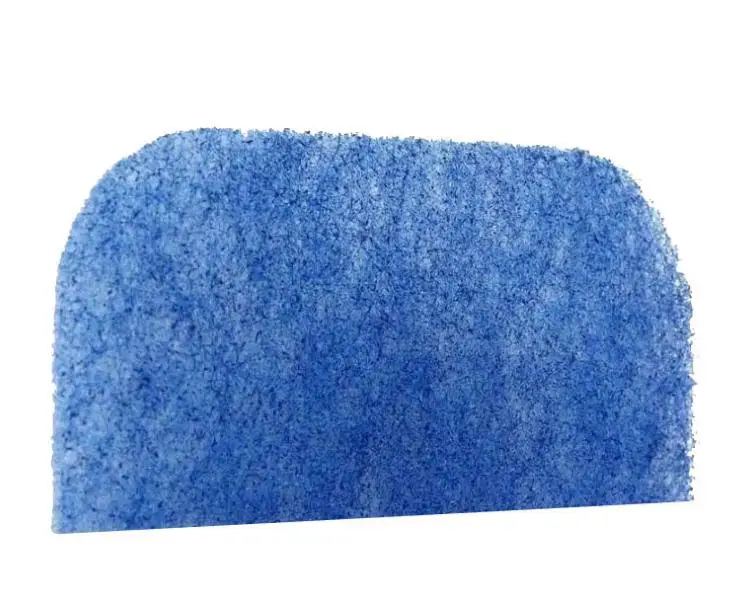 Blue non-woven PP filter sterilization hepa material  filter cloth roll for Elevator ventilation