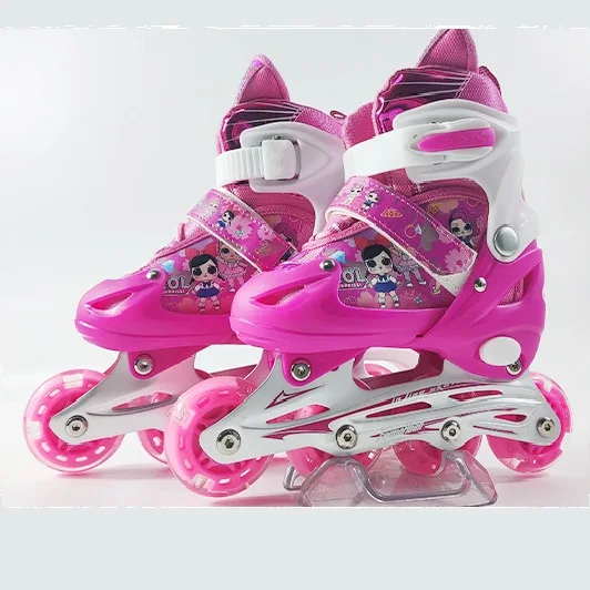 Hot Amazon Hard Boot Freestyle Slalom Fitness Inline Speed Roller Skate 5 13 Years Old Girls Boys