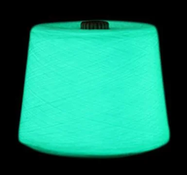 Glow in the dark yarn Luminous spun yarn Luminous weaving super bright glow in the dark fancy knitting yarn