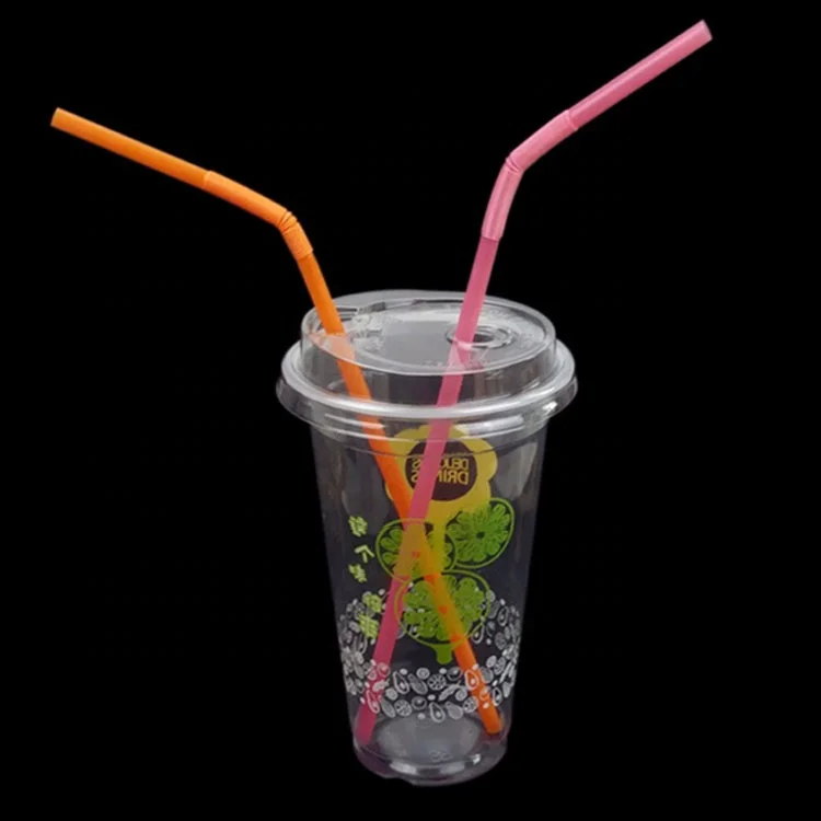 Disposable Double Hole Flat Lid Black  Coffee Lids  Food Grade Plastic PP Material For Bubble Tea Cups