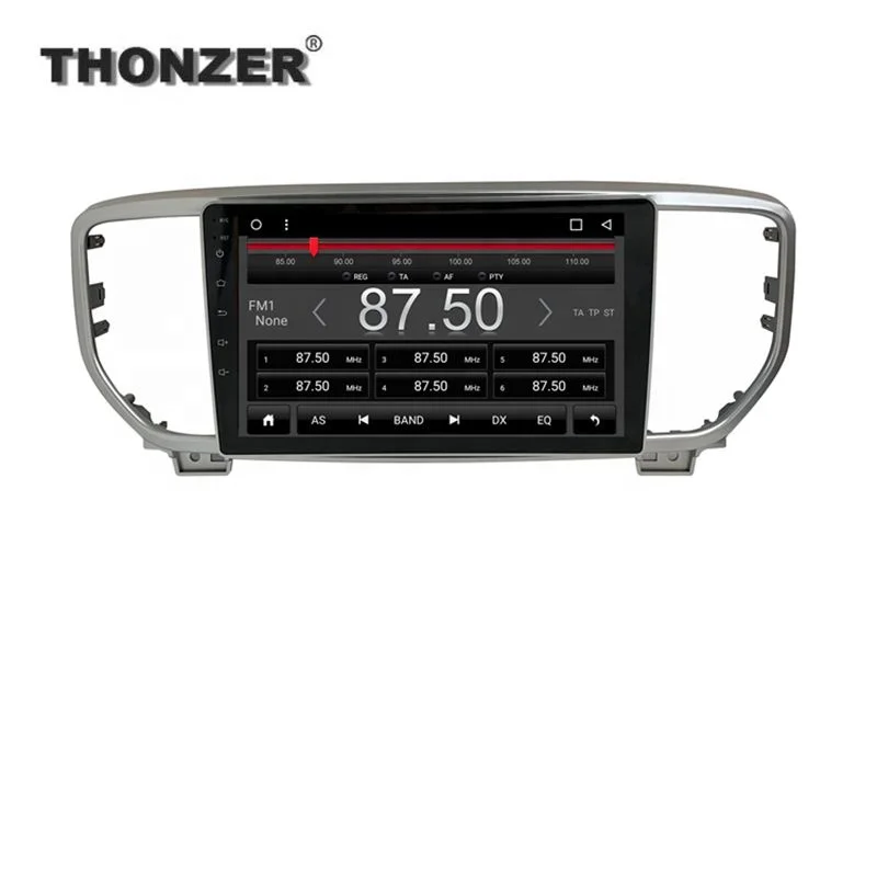  Автомагнитола THONZER с GPS-плеером Android LED HD 2.5D 10 1 дюйма для Sportage