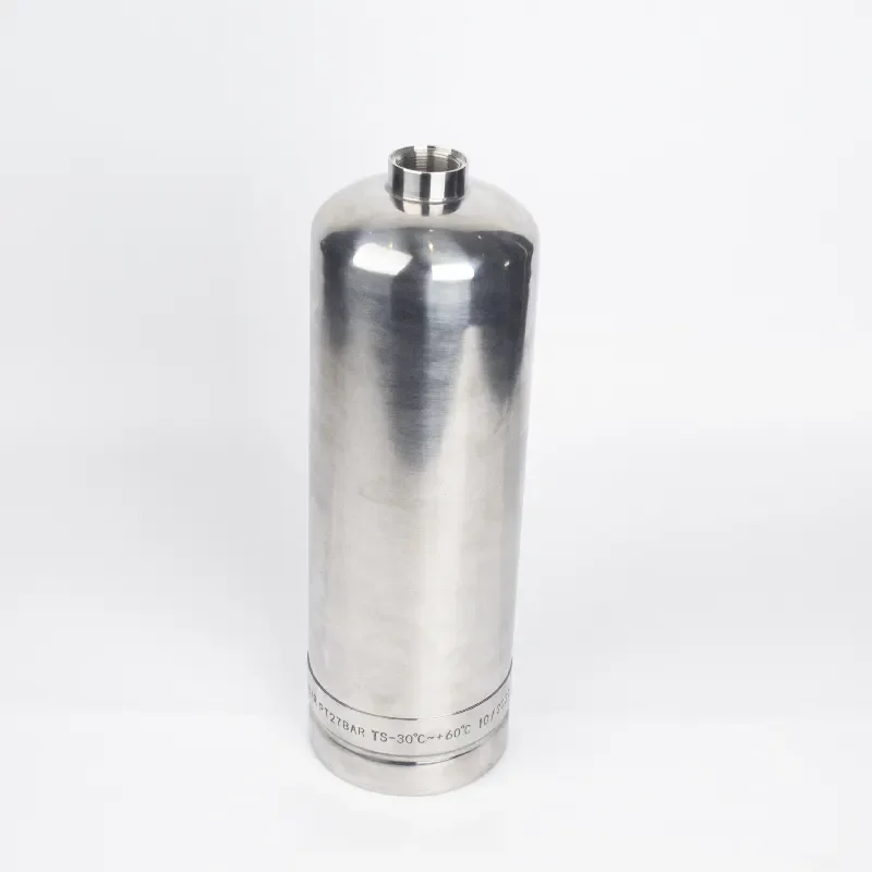 China supplier 2KG stainless steel empty fire extinguisher cylinder