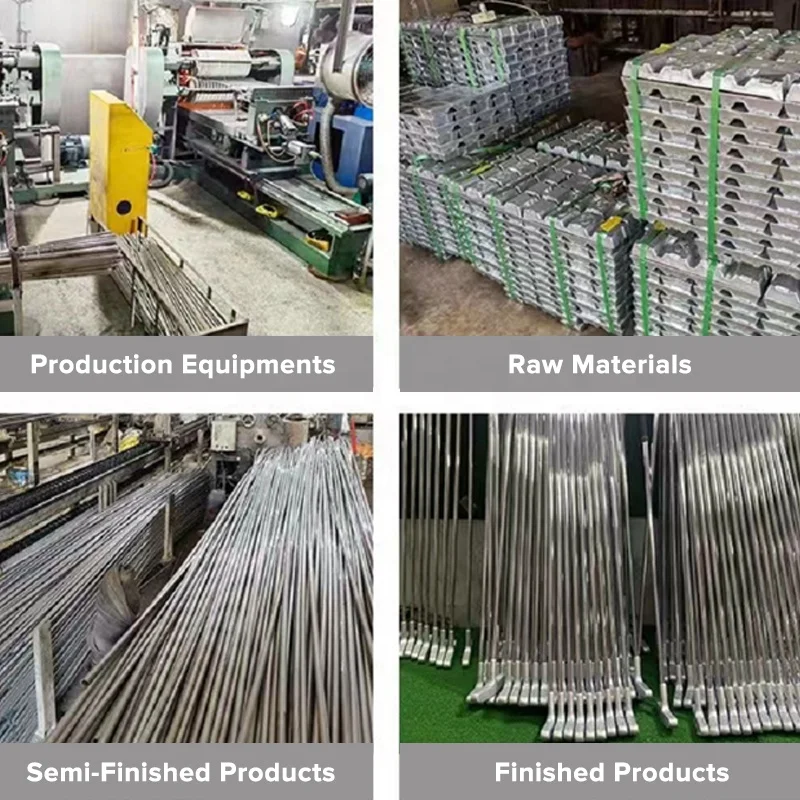 China 44 inches Stepless Golf Stainless Steel Shaft for Golf Putter Club