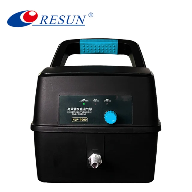 Resun AC/DC Dual-Purpose Mode Low Noise HLP-4000 Oxygen Air Pump