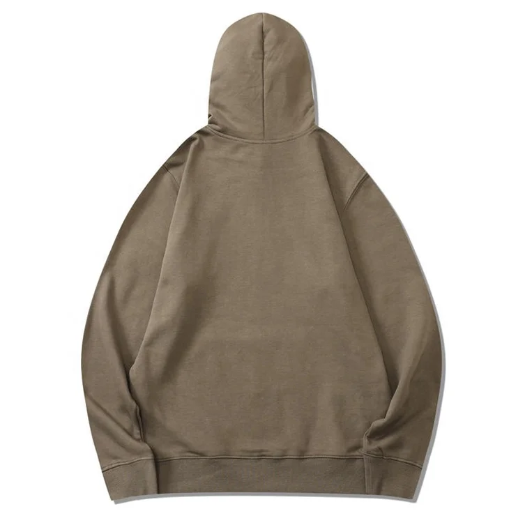 Best Sale High Quality Cotton French Terry Drop Shoulders Oversized Pullover Hoodies Plain Unisex Custom Hoodies