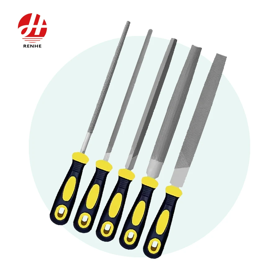 High Quality Carving Tools Woodworking Multi Rasp Needle Diamond Steel square Round Hand File Set