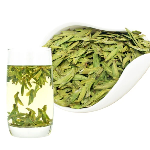 Зеленый чай ручной работы китайский свежий зеленый Longjing Xihu Dragon Well