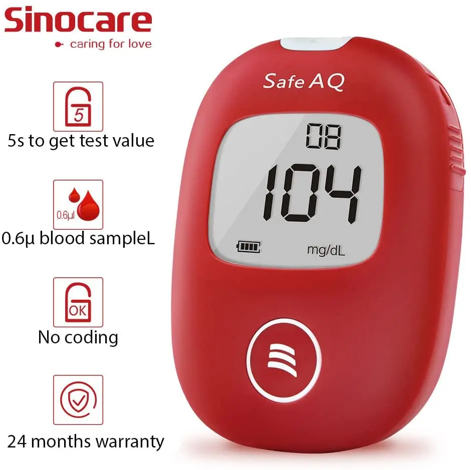  Купите 5 и получите 1 Бесплатный озоновый стерилизатор Sinocare постоянный глюкометр с мониторингом одним