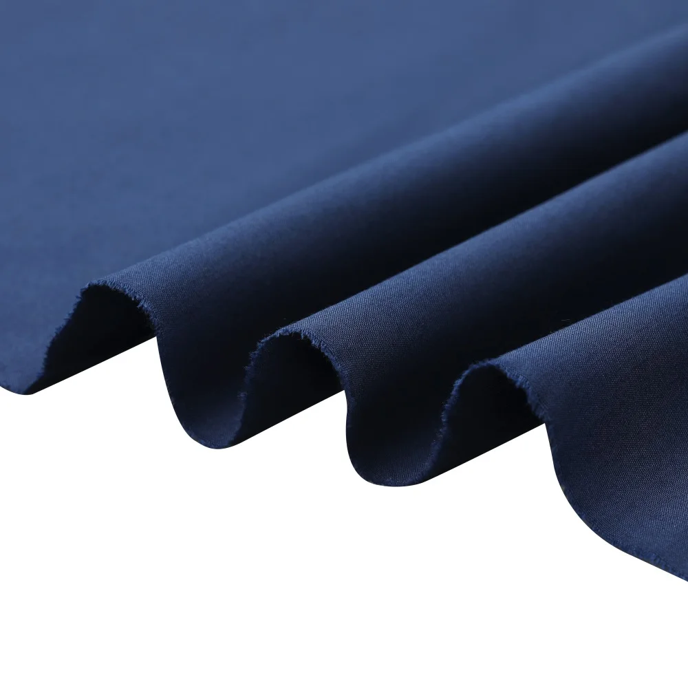 India Woven Bangladesh Blend Viscose Polyester Fabric for Suits and Pants 58/42 Tr Fabric with Suiting Pattern for Dresses