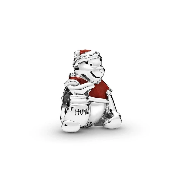 
New 925 Silver Christmas the Pooh Fashion pop charm beads 