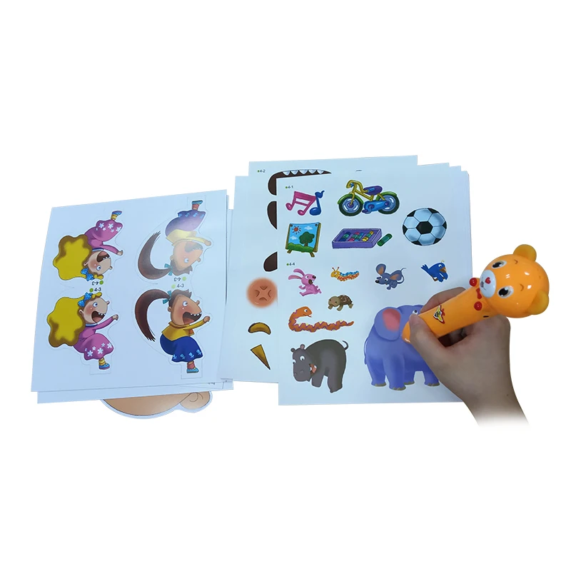 Kindergarten Sunny Kids Educational Study Audio Books Talkingpen Reader Learning English Books