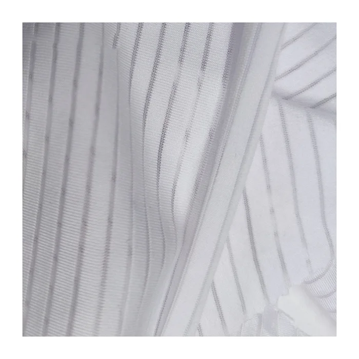 Custom sublimation printing cycling jersey polyester stripe spaced high elastic breathable mesh fabric