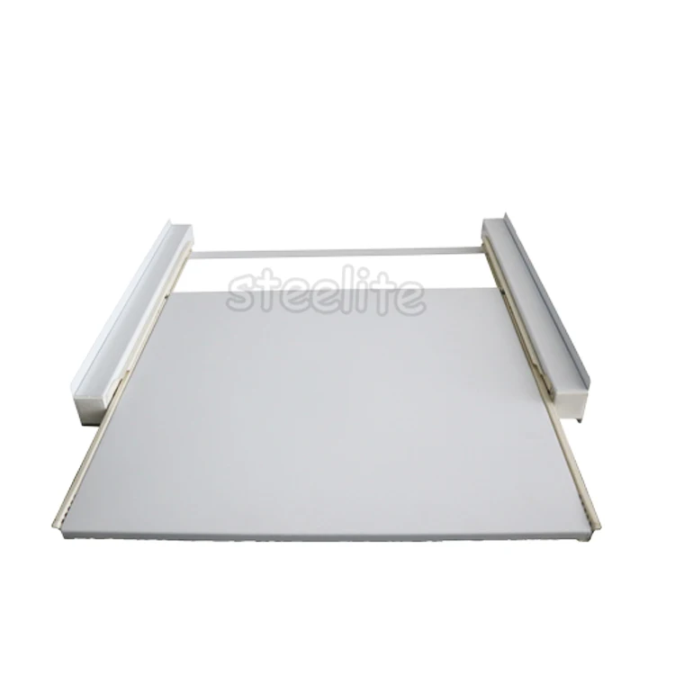 Steel Washing Machine Draw Plate Connected Can Put Things On It Laundry Equipment Design
