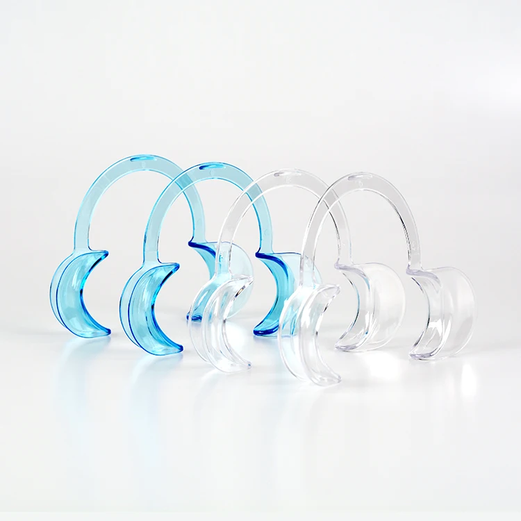 Clinic& Salon Use Multi Size C Shape Mouth Opener Teeth Whitening Dentist Silicone  Dental Cheek Retractors