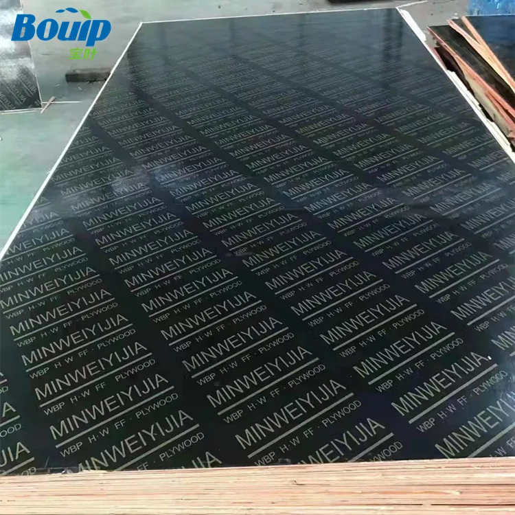 Best Selling 4x8 Black Film Faced Plywood for Construction
