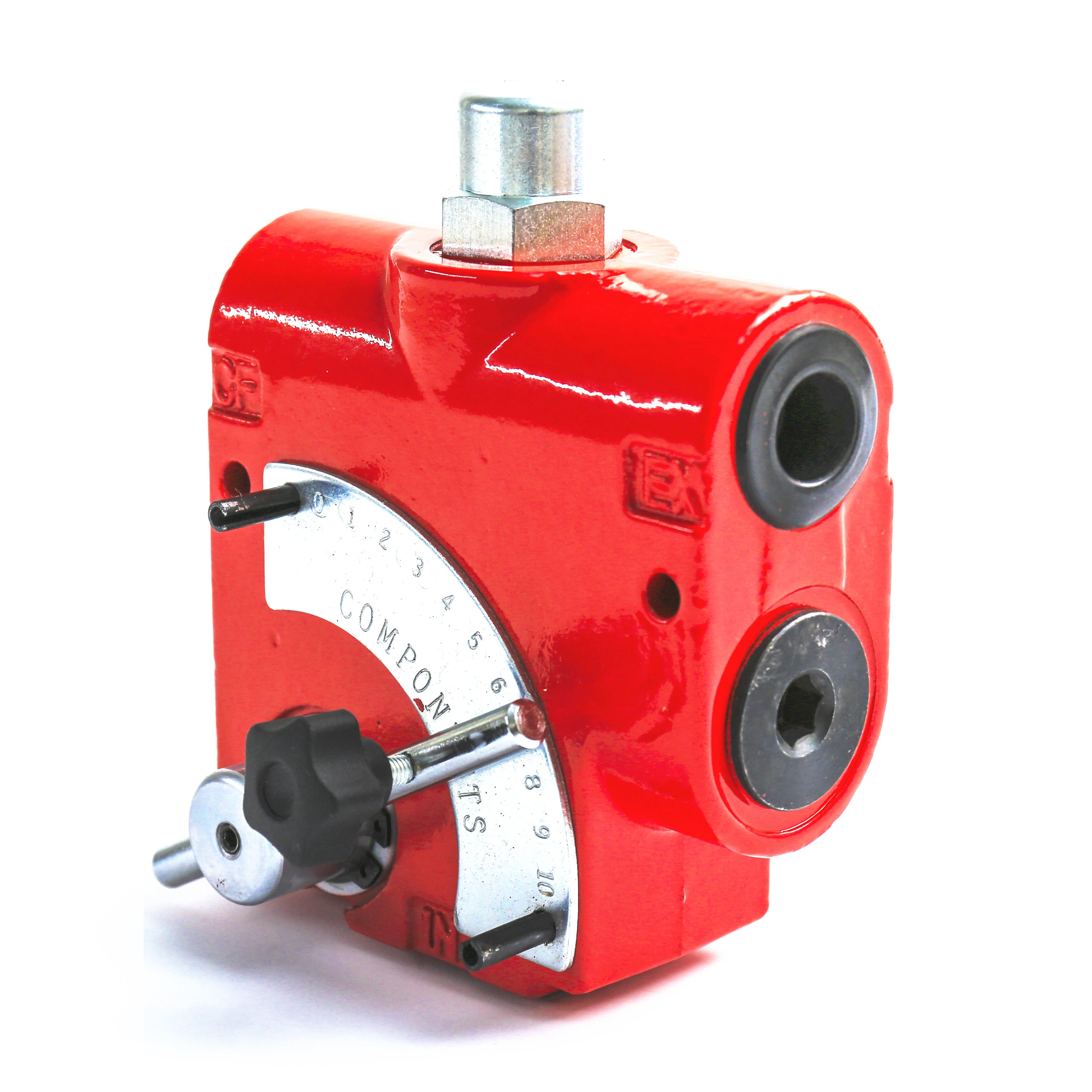 Manual Speed Control Pressure Compensation Excavator Hydraulic Control Valve