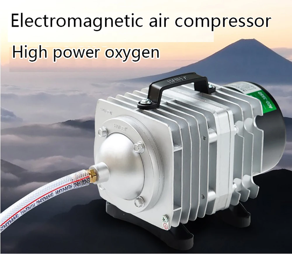 Hailea Tank Oxygen Electromagnetic Compressor ACO-328 Aerator Oxygenation Pumps for Aquarium Fish Tan Air Pump 0