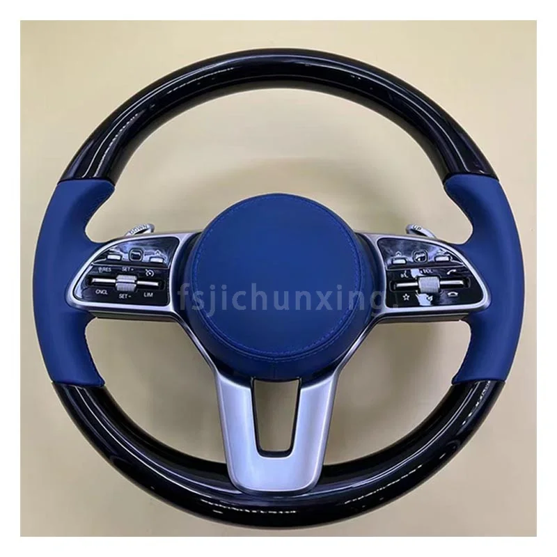 Обновление рулевого колеса из углеродного волокна для Mercedes Benz A-MG W117 W220 Bra-bus W140 S550 W217 CLS W257