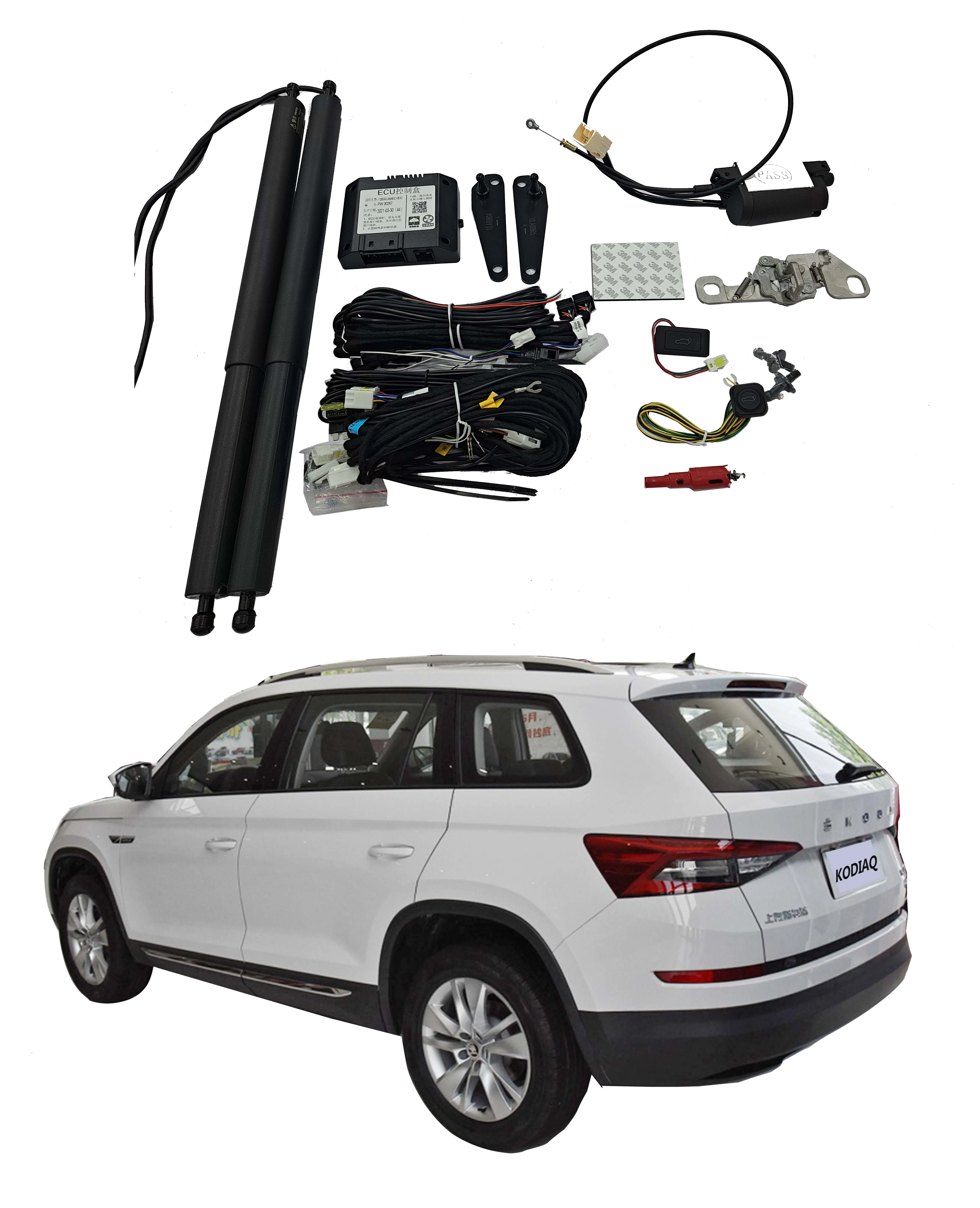 Multifunction Auto Electric Tail Gate for Skoda Kodiaq 2017+ Remote Control Sound Alarm Car Tailgate Lift With Latch