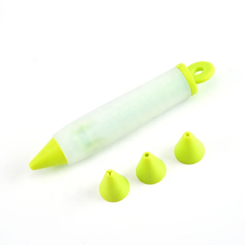 Cake decoration tool silicone food writing pen biscuit cake decoration pen