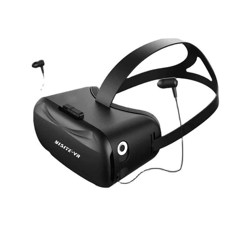 Virtual Reality Headset 3d Vr Glasses Vr Glasses Box 3.5-6 Inches Smart Phone Android/ios/win with Headphone for Sale Foam+vinyl