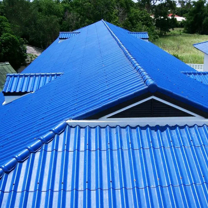 Modern Red Color Stone Coated Steel Sheet Building Material Coated Metal Roof Tile