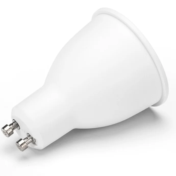 Plastic and aluminium Alloy housing Flicker free  220v 7w gu10 led spot light