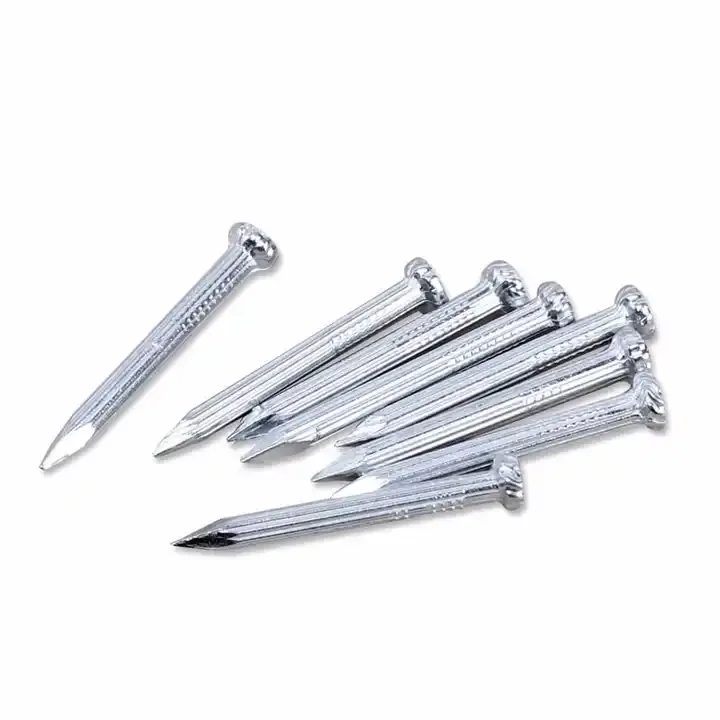 hot sale silver white galvanization steel nail for building