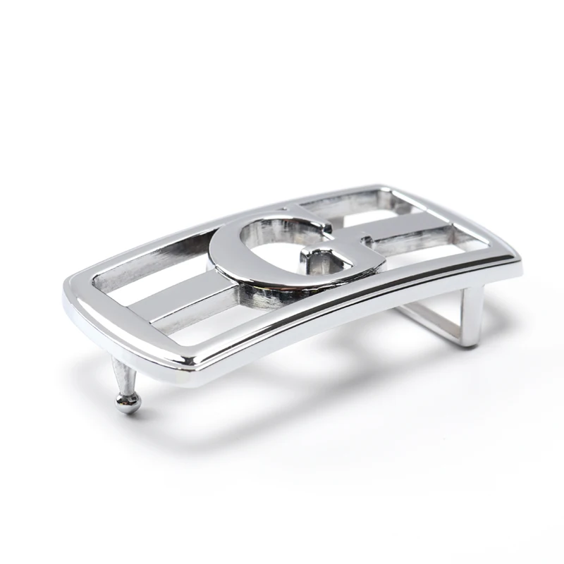 2021 New Design Custom Logo Metal Strap Buckles Leather Belts Automatic Buckle