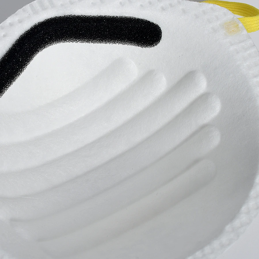 20PCS Particulate Respirator with Breathing Valve, Disposable Air Filter Masks Against Dust, Pollution, Particle