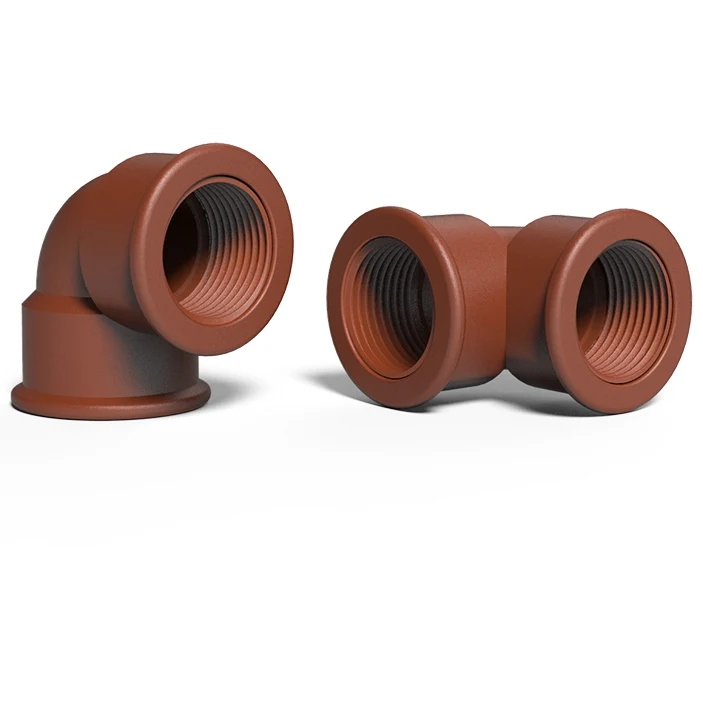 high pressure 90 degree thread IPS pph pipe fitting elbow