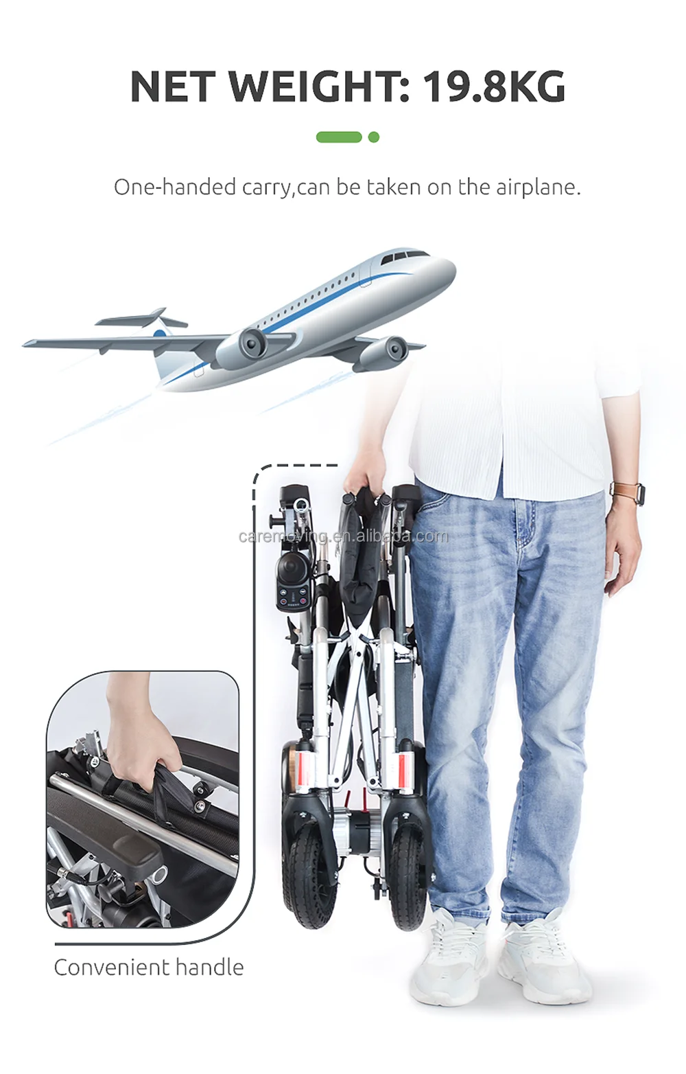 Wheelchair driver medical company smart drive CMD02 mobility electric faltbarer rollstuhl elektrorollstuhl