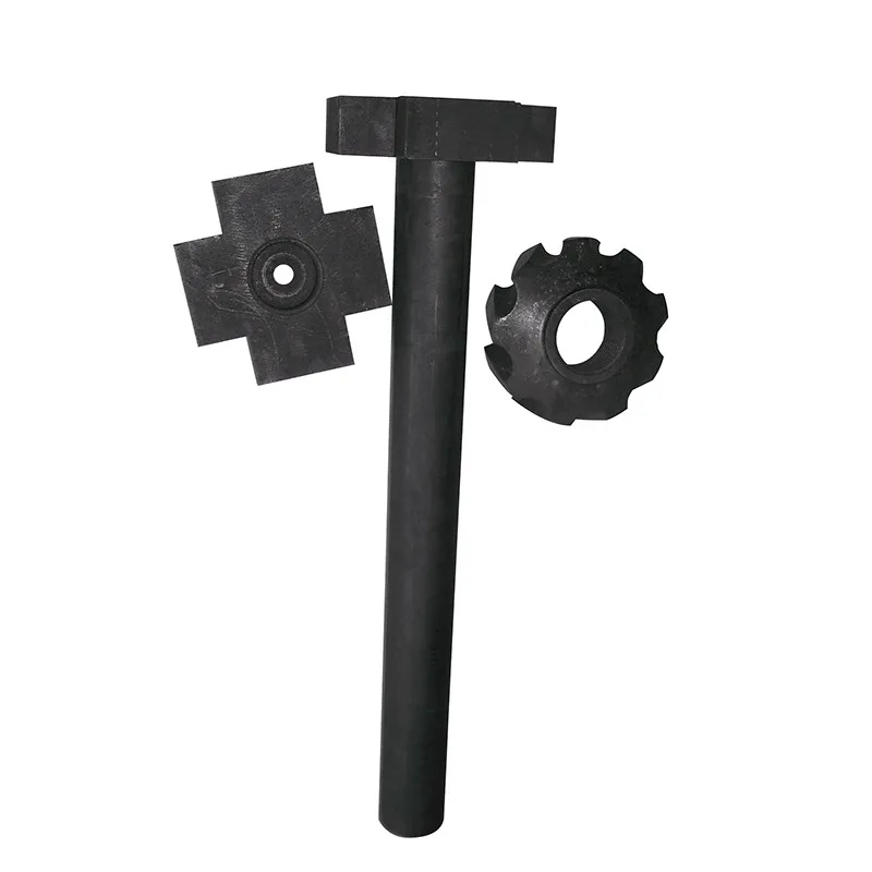 Антиокислительный графитовый дегазирующий стержень из сплава, литой графитовый ротор, медный алюминиевый водяной мешальный стержень