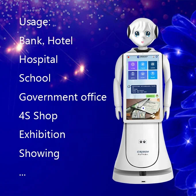  Умный робот-приемник Csjbot Alice Humanoid Assistant