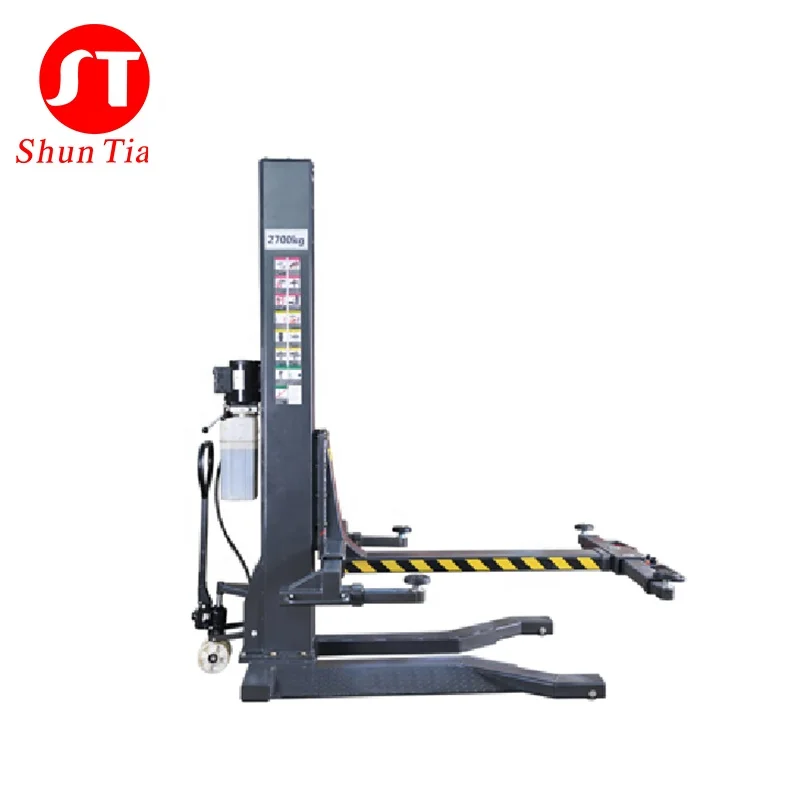 Mobile One Post Single Post Car Lifts For Garage